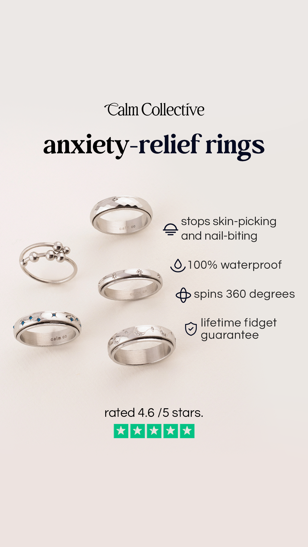 Calm Collective Facebook ad