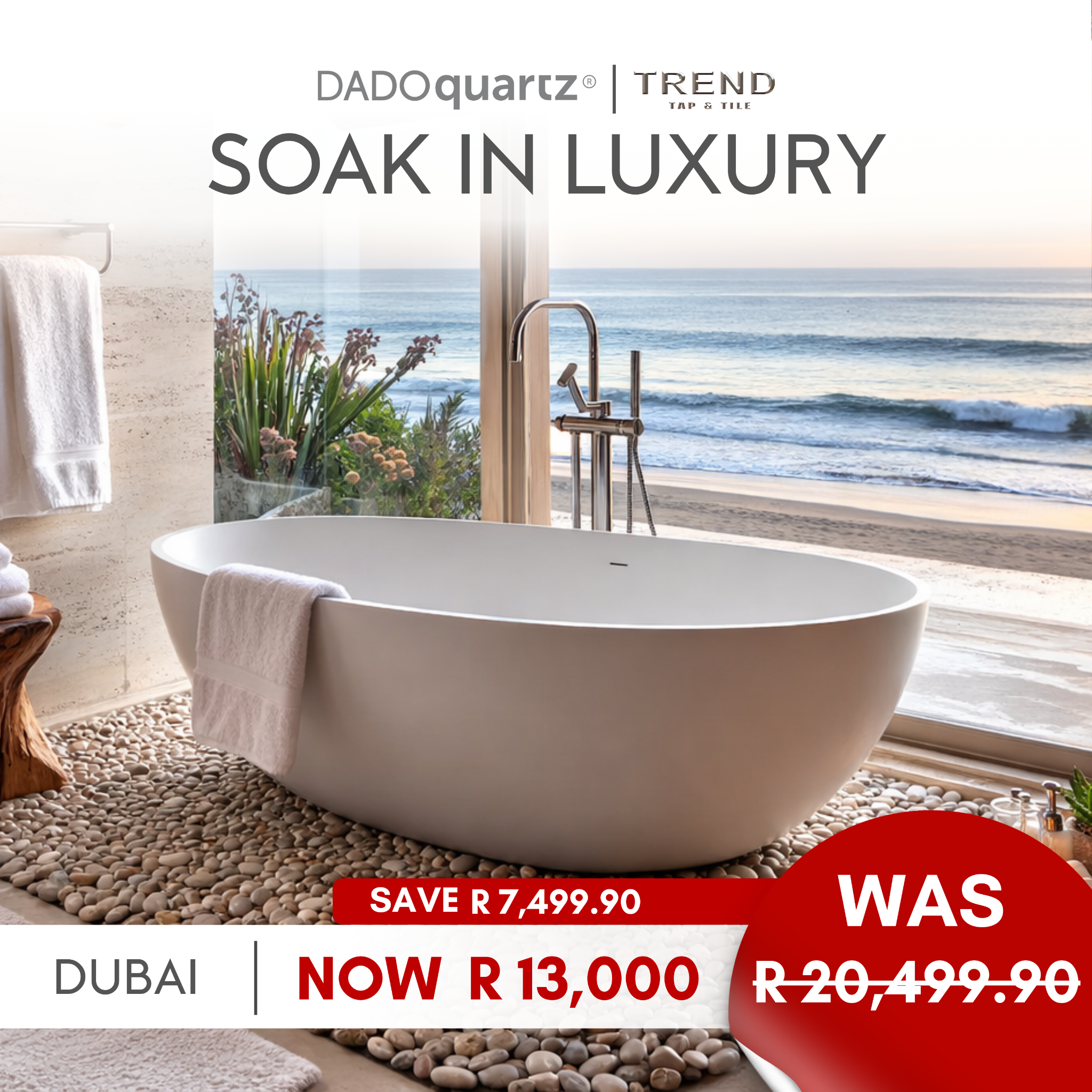 Trend Tap & Tile Facebook ad