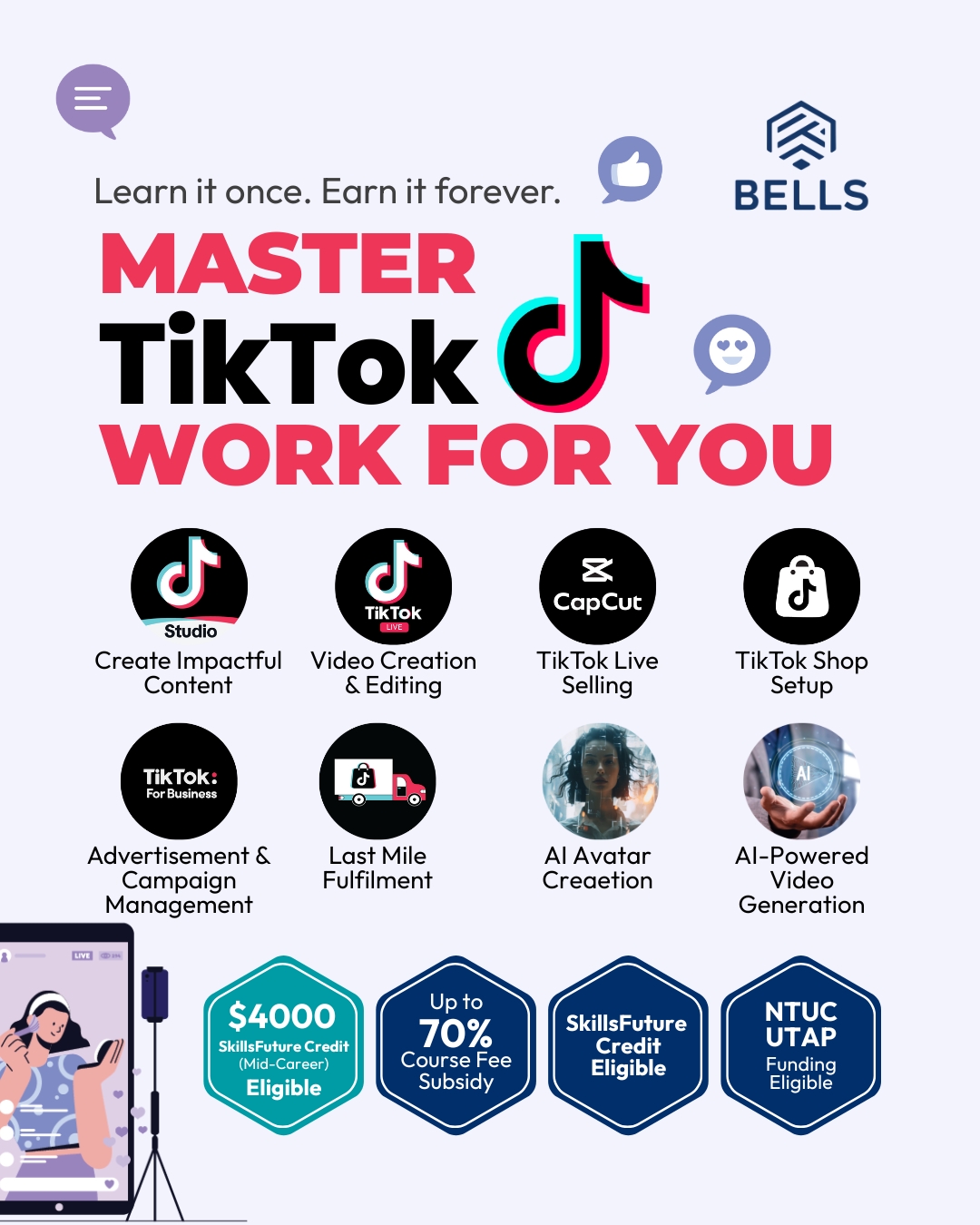 BELLS Tech Facebook ad