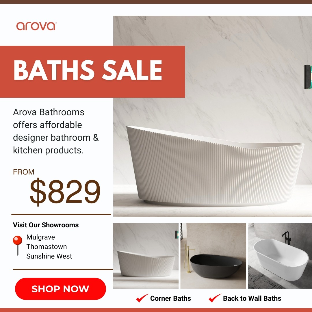 AROVA Australia Facebook ad