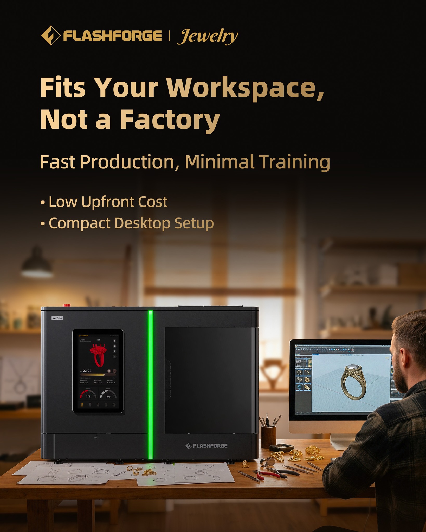 Flashforge Enterprise Zone Facebook ad