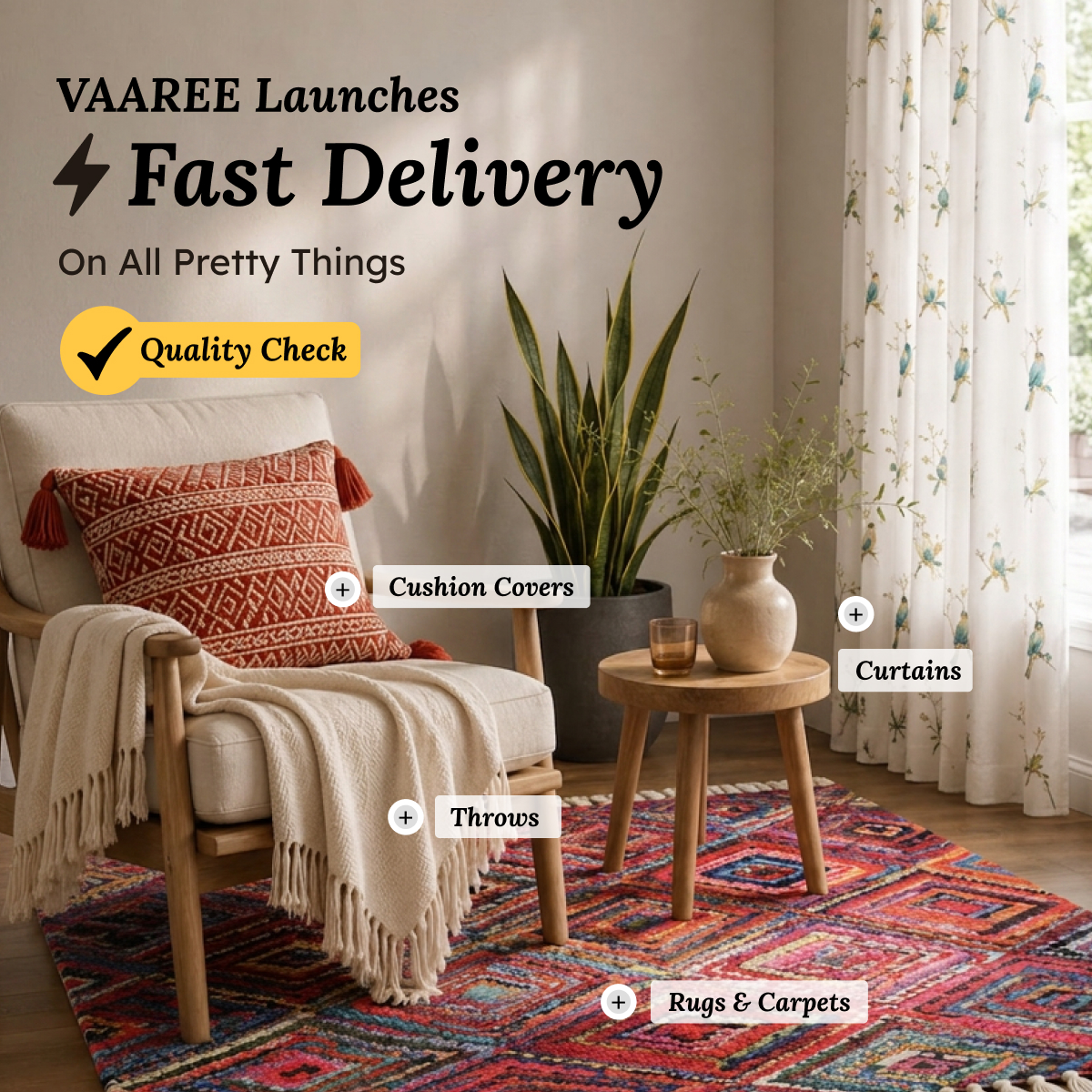 Vaaree Facebook ad from Jul 10, 2026