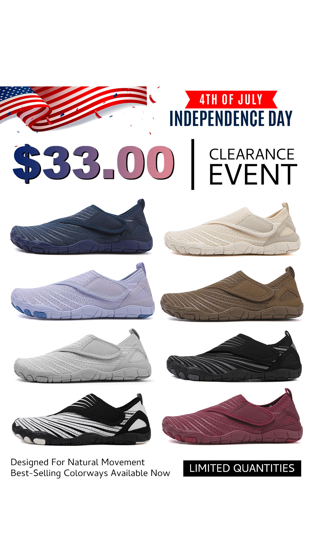 Voyabarefoot Facebook ad