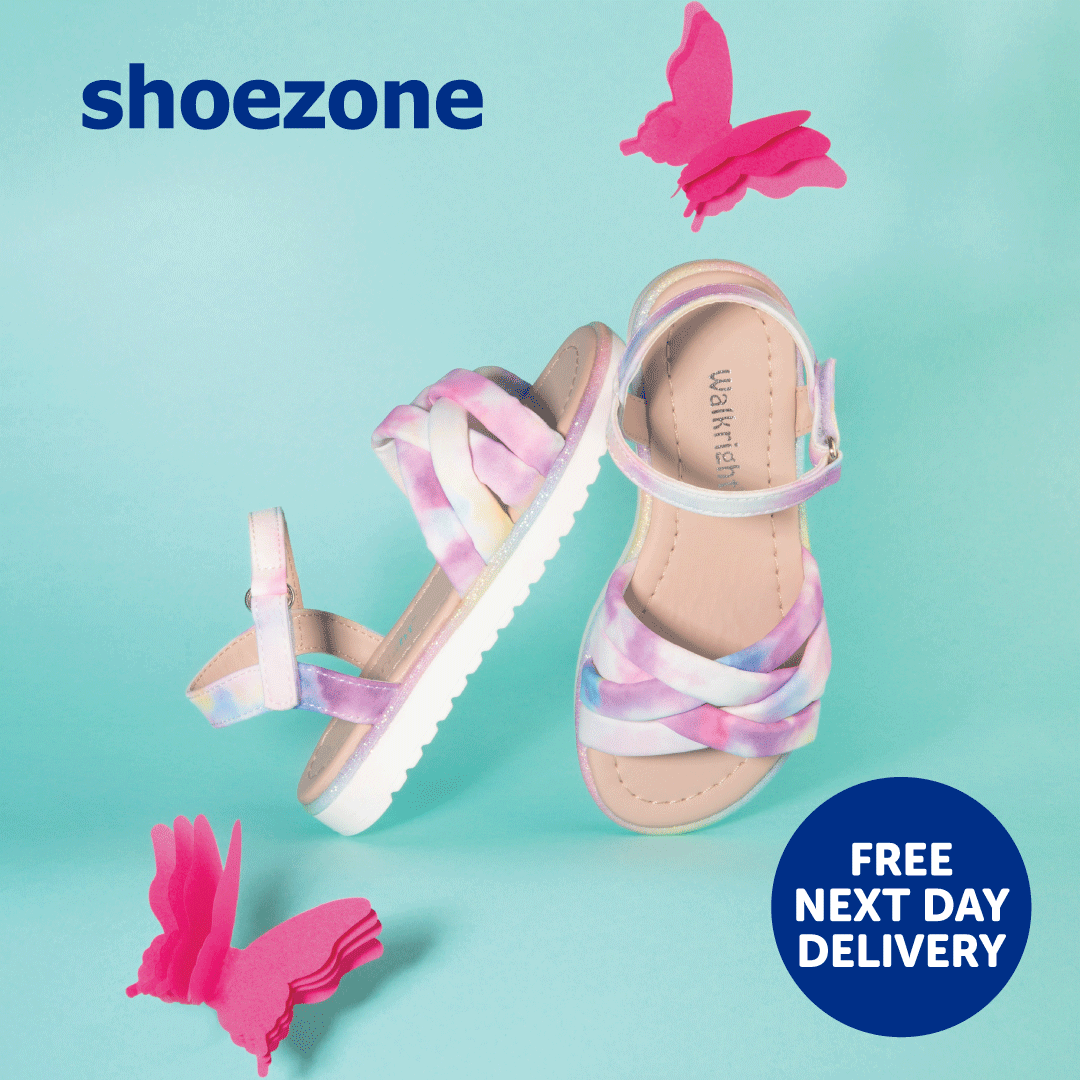 Shoezone Facebook ad: Jump Feet First Into Our Range