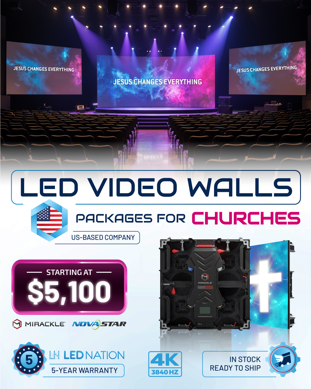 Led Nation Facebook ad from Nov 27, 2025