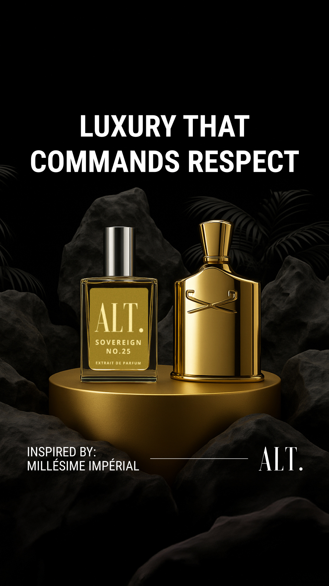 ALT. Fragrances Facebook ad