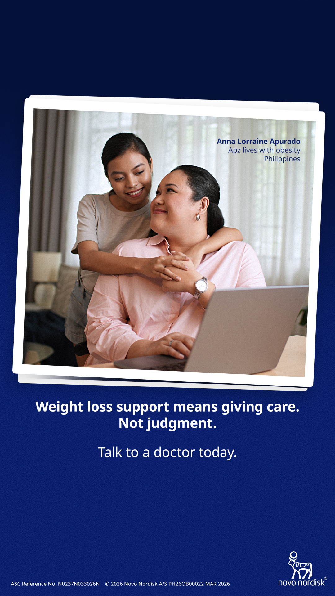 Novo Nordisk Facebook ad