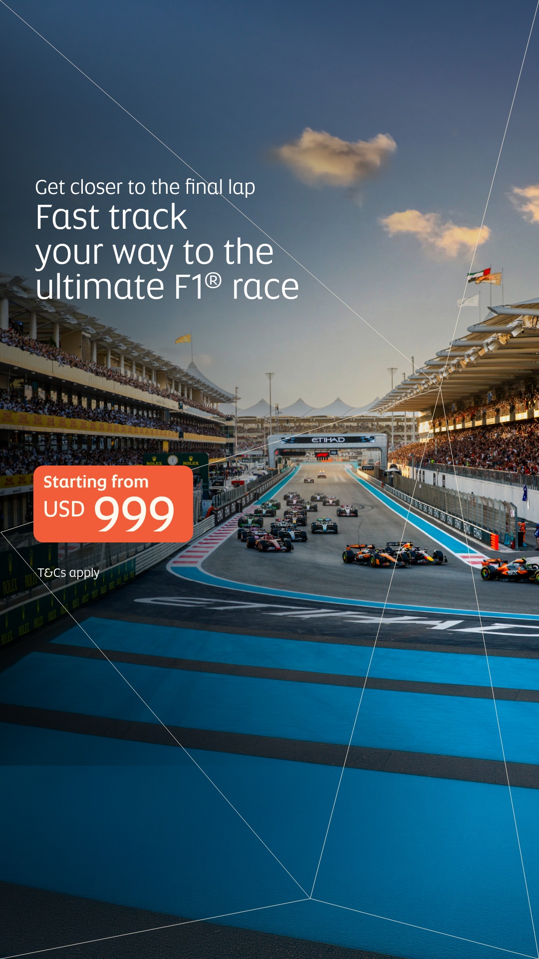 Etihad Airways Facebook ad