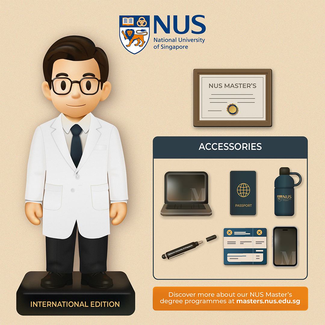 NUS Master Degree Programmes Facebook ad