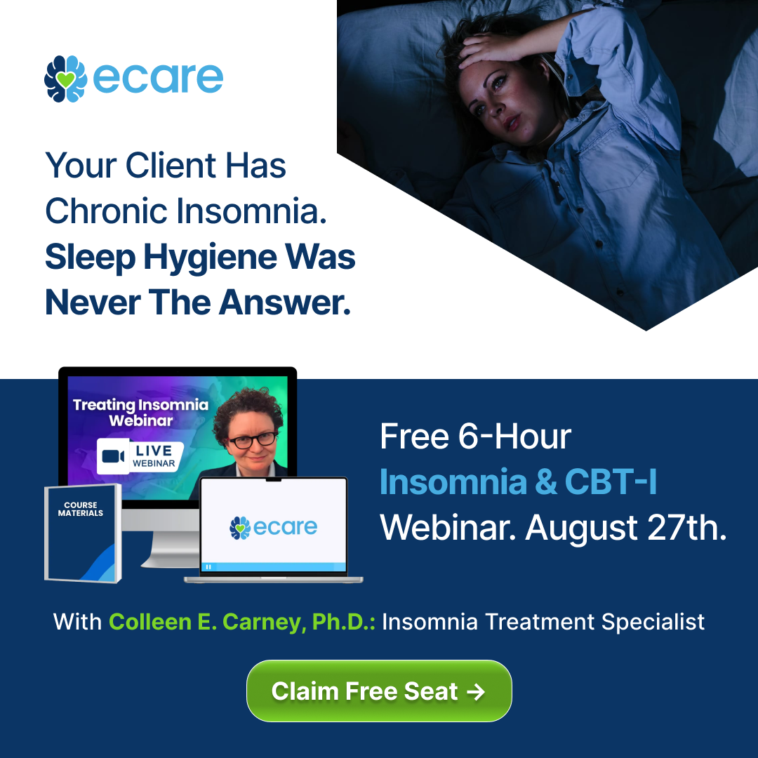 eCare Behavioral Health Institute Facebook ad