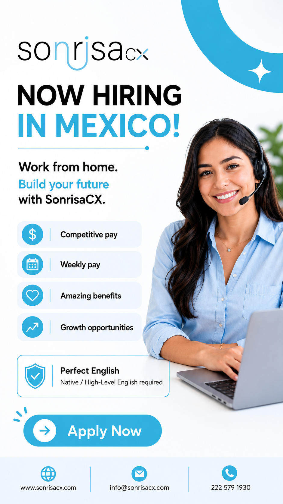 Sonrisa CX Facebook ad