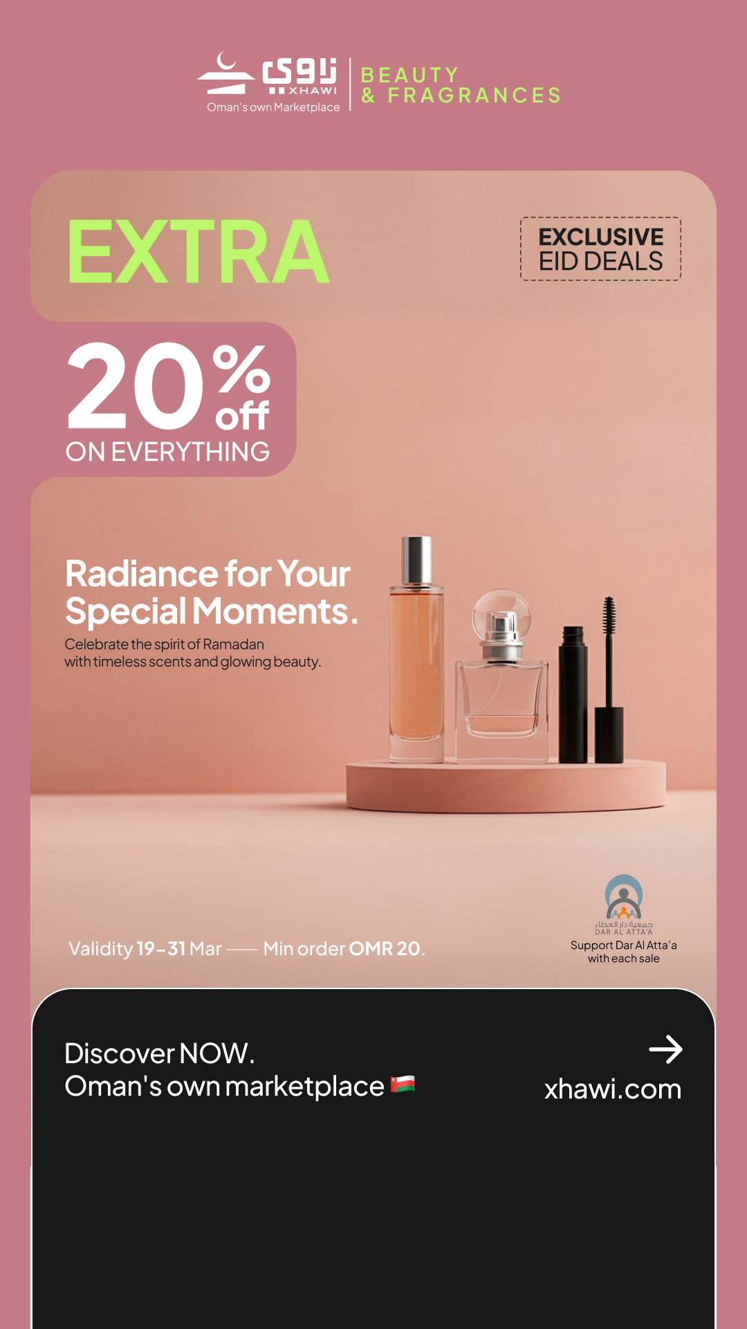 Xhawi Official Facebook ad