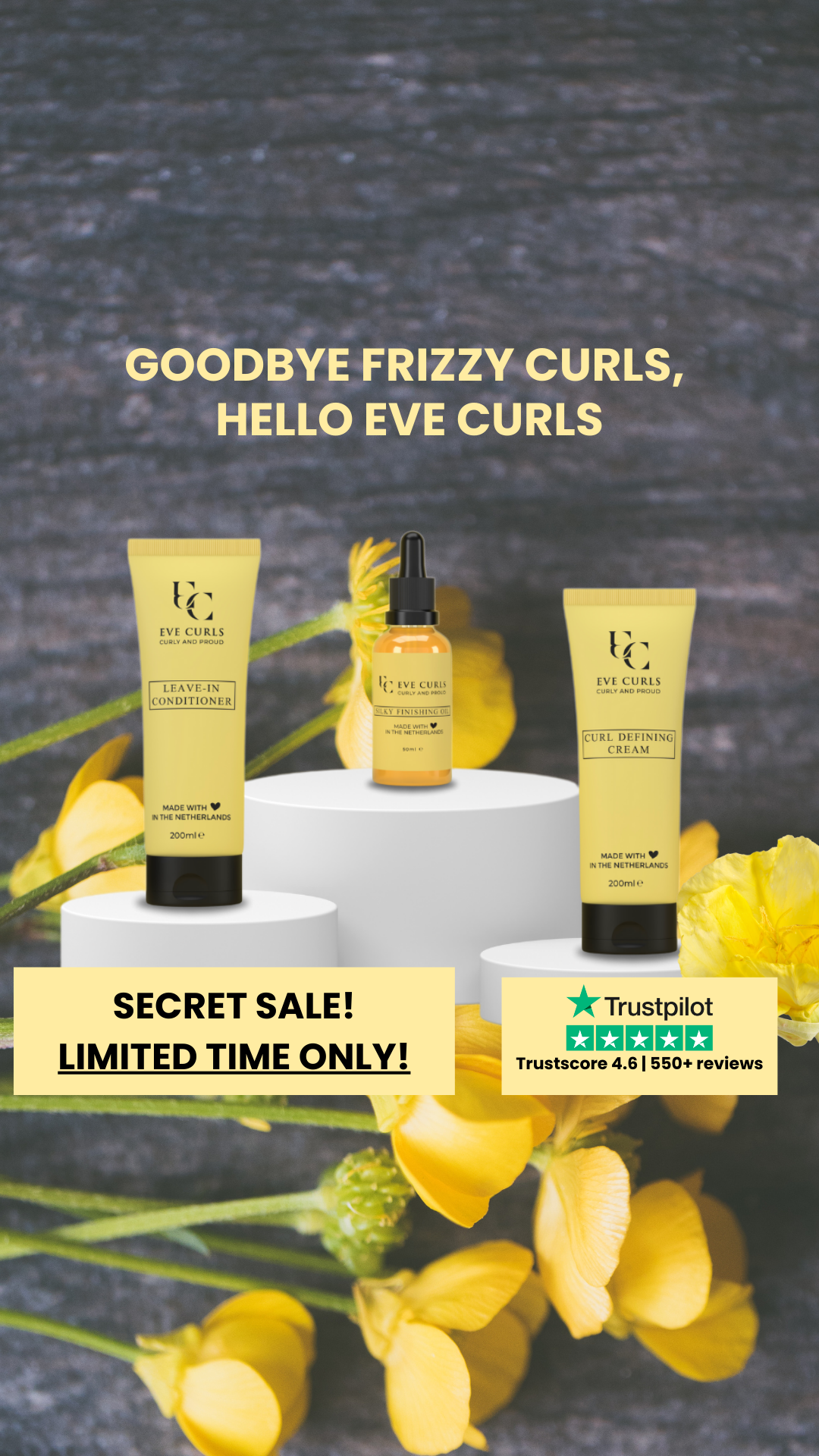 Eve Curls Facebook ad