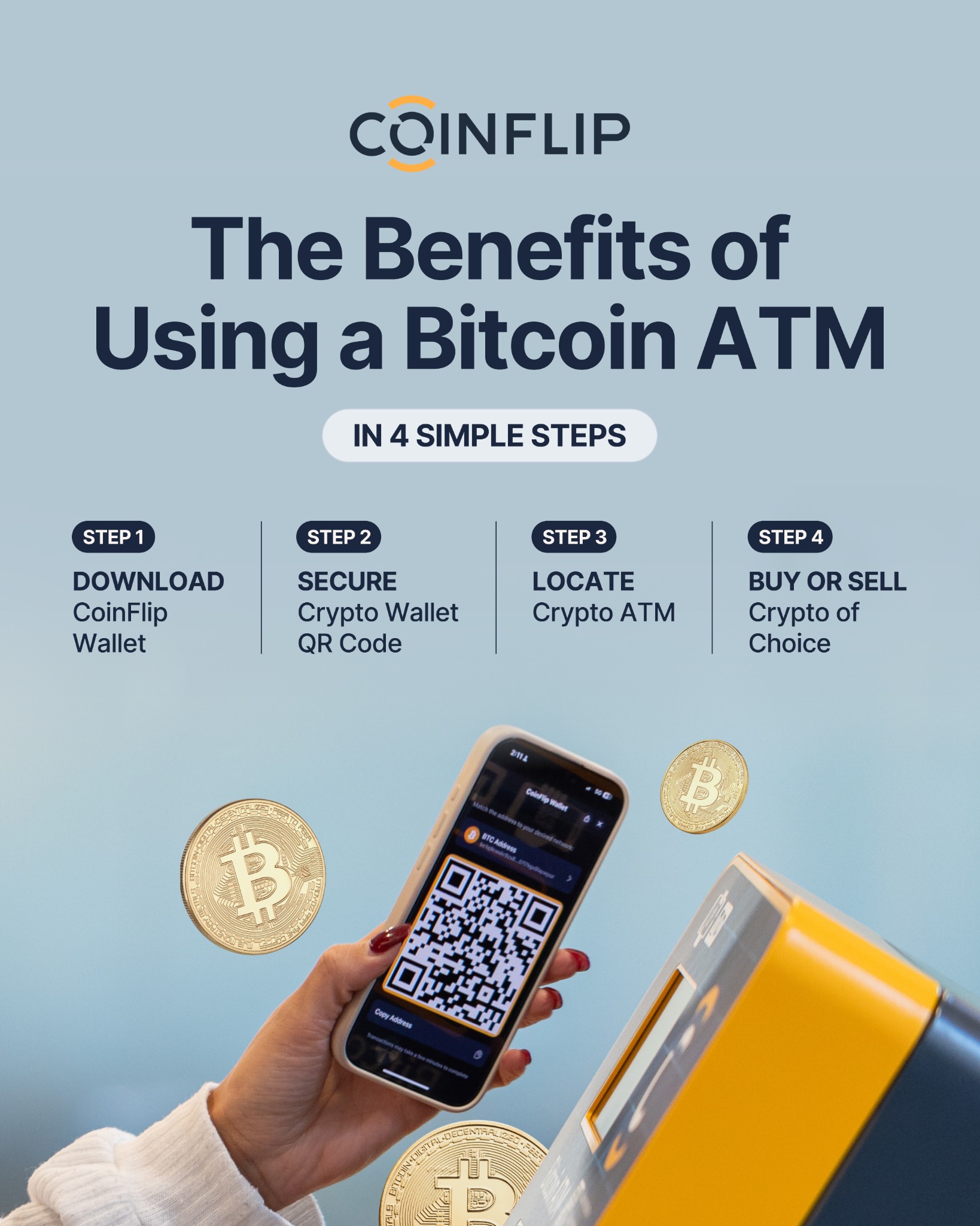 CoinFlip Facebook ad