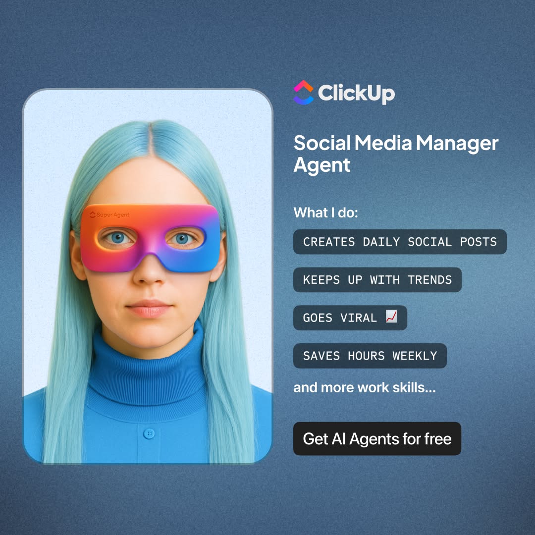 ClickUp Facebook ad