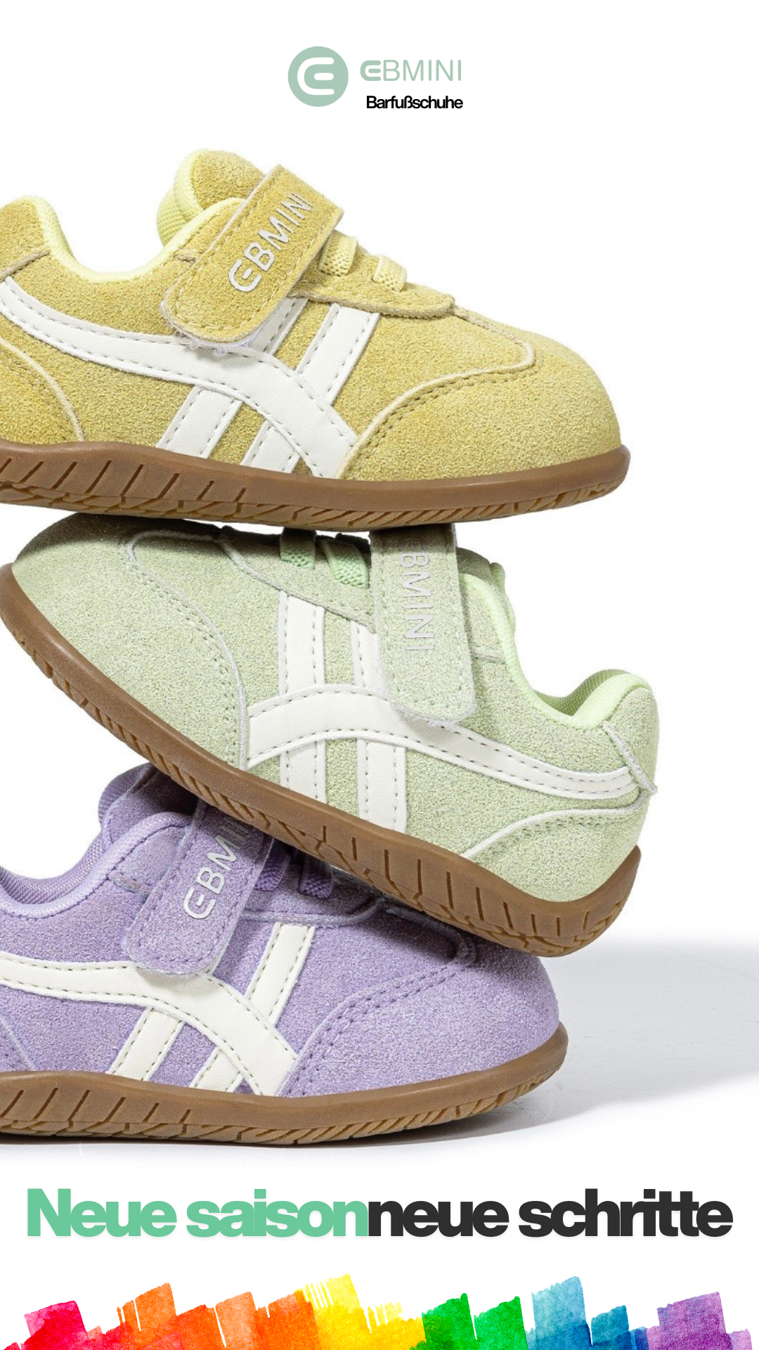 Ebmini - Kinder Barfußschuhe Facebook ad