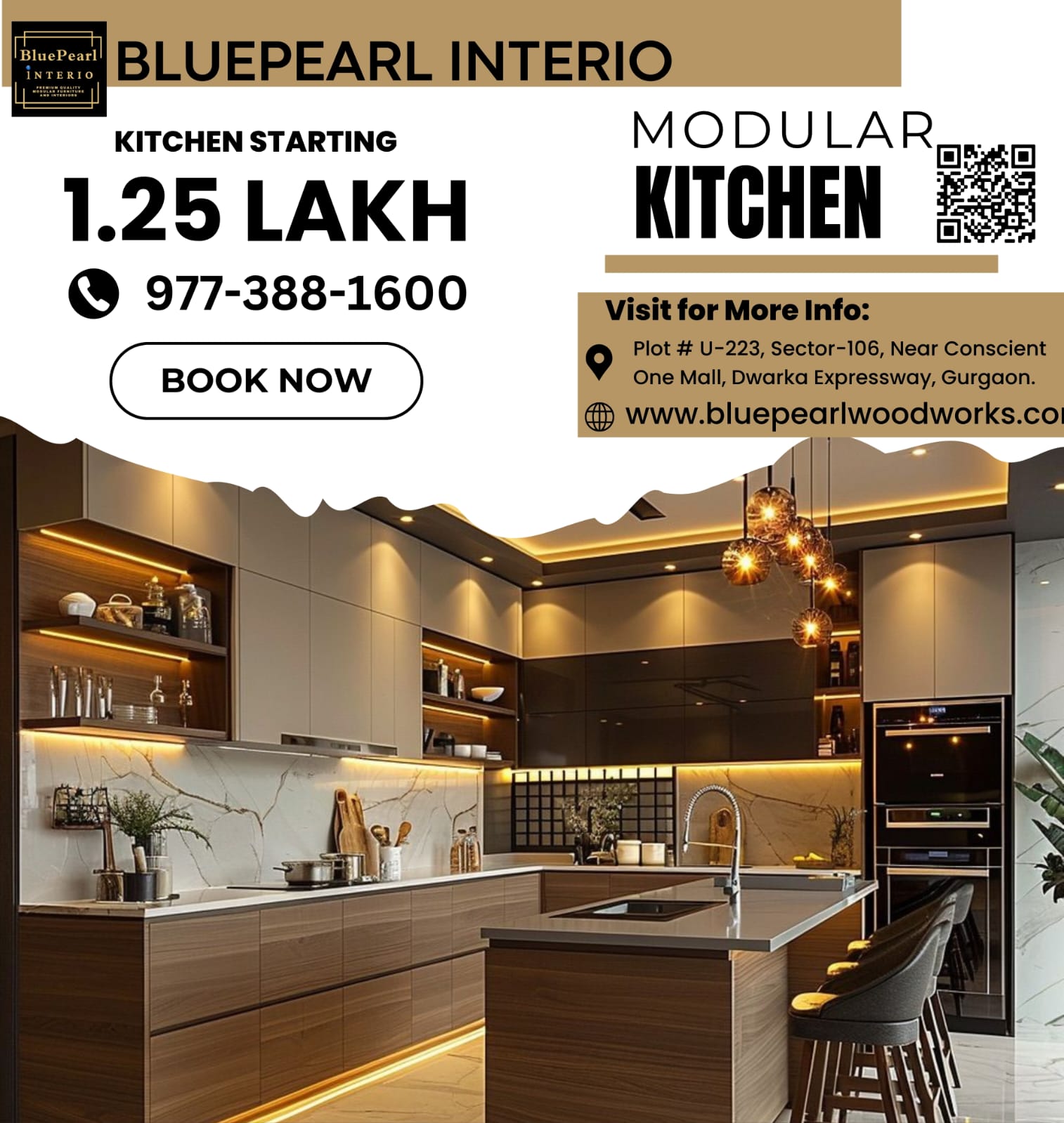 BluePearl Interio Facebook ad from Mar 7, 2026
