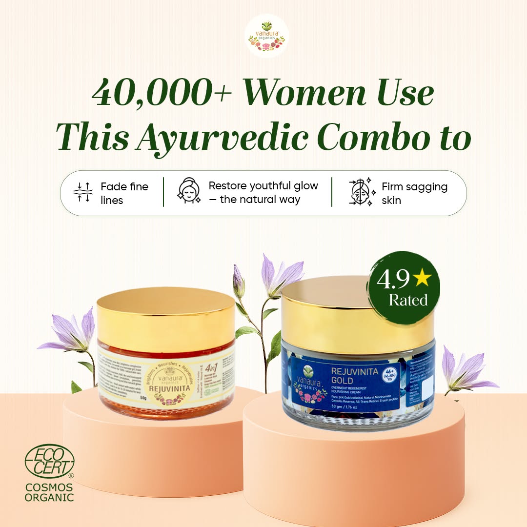 Vanaura Organics - Ayurveda Based Advanced Organic Skin & Haircare Facebook ad
