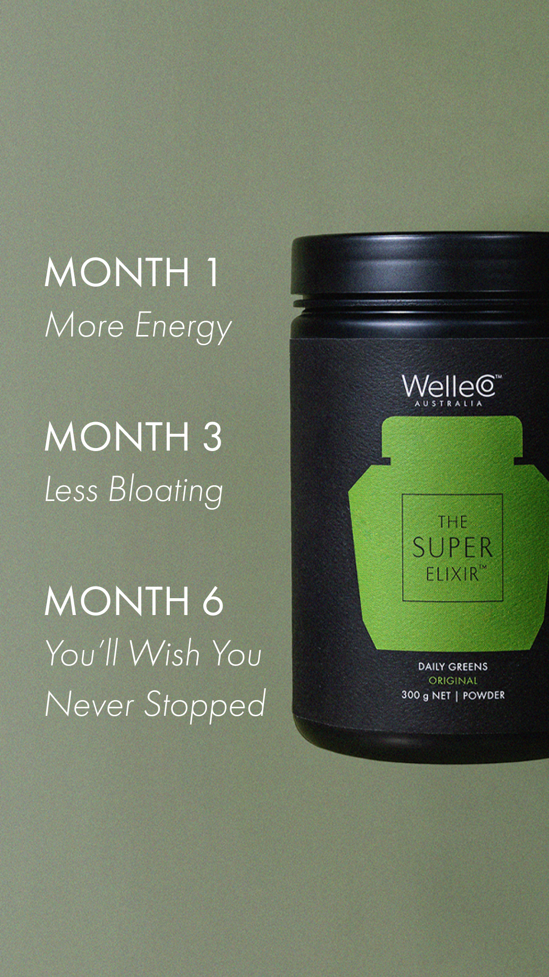 WelleCo Facebook ad