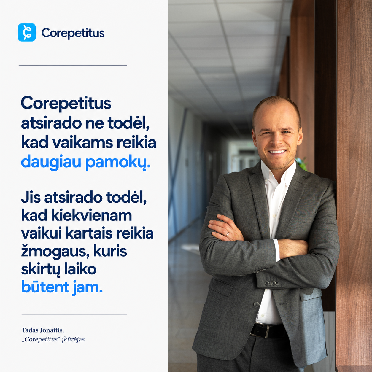 Corepetitus Facebook ad