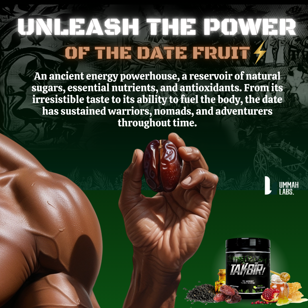 Ummah Labs Facebook ad: TAKBIR! Halal Pre-Workout