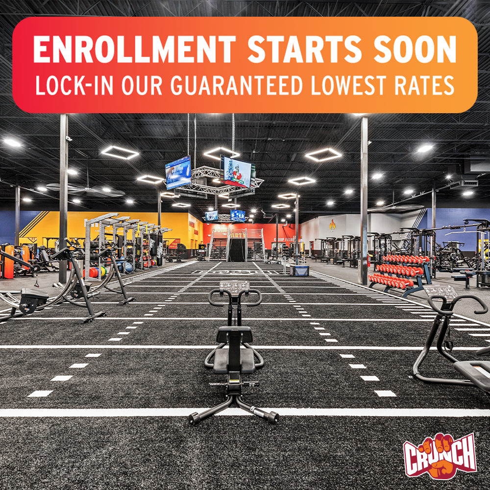 Crunch Fitness Facebook ad