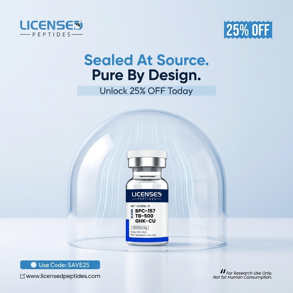 LicensedPeptides Facebook ad