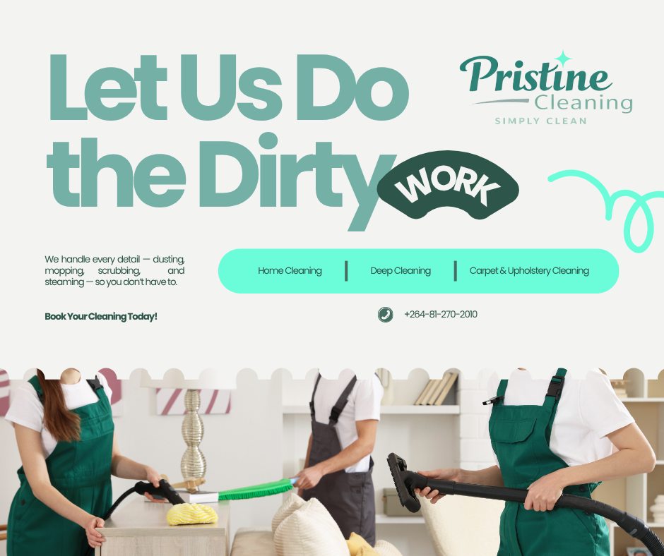 Pristine Cleaning Facebook ad