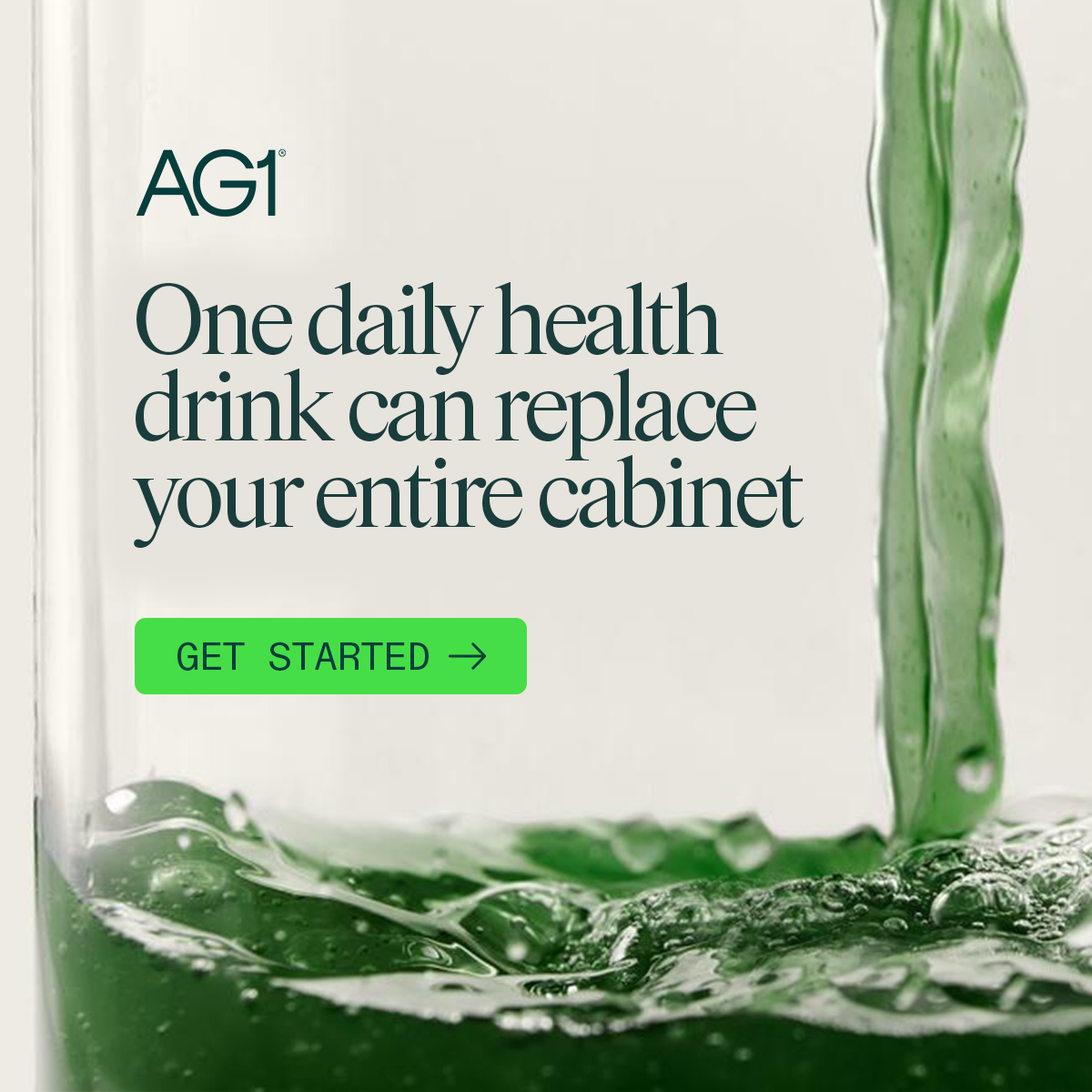 AG1 by Athletic Greens Facebook ad