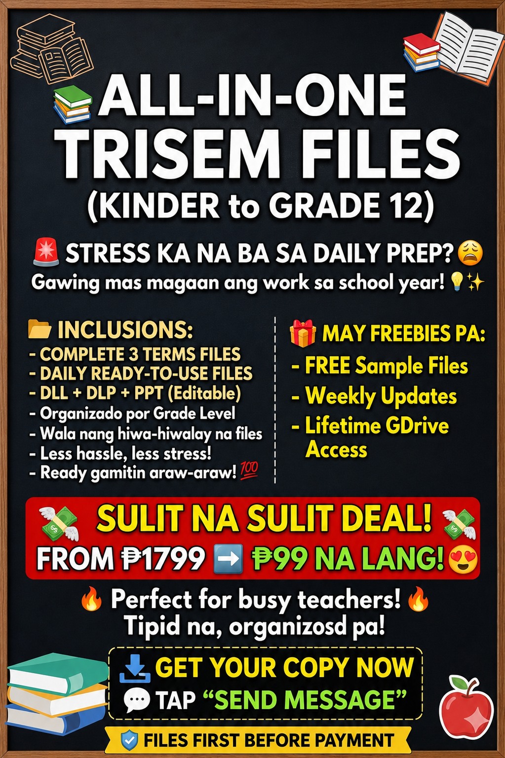 Three Term Essential Facebook ad: ALL-IN-ONE TRISEM FILES