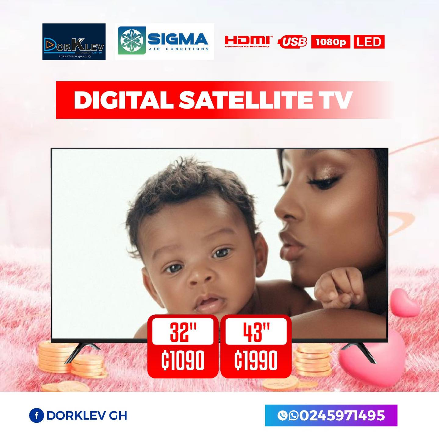 Dorklev Gh Facebook ad: Delivery before payment(Call and WhatsApp only)