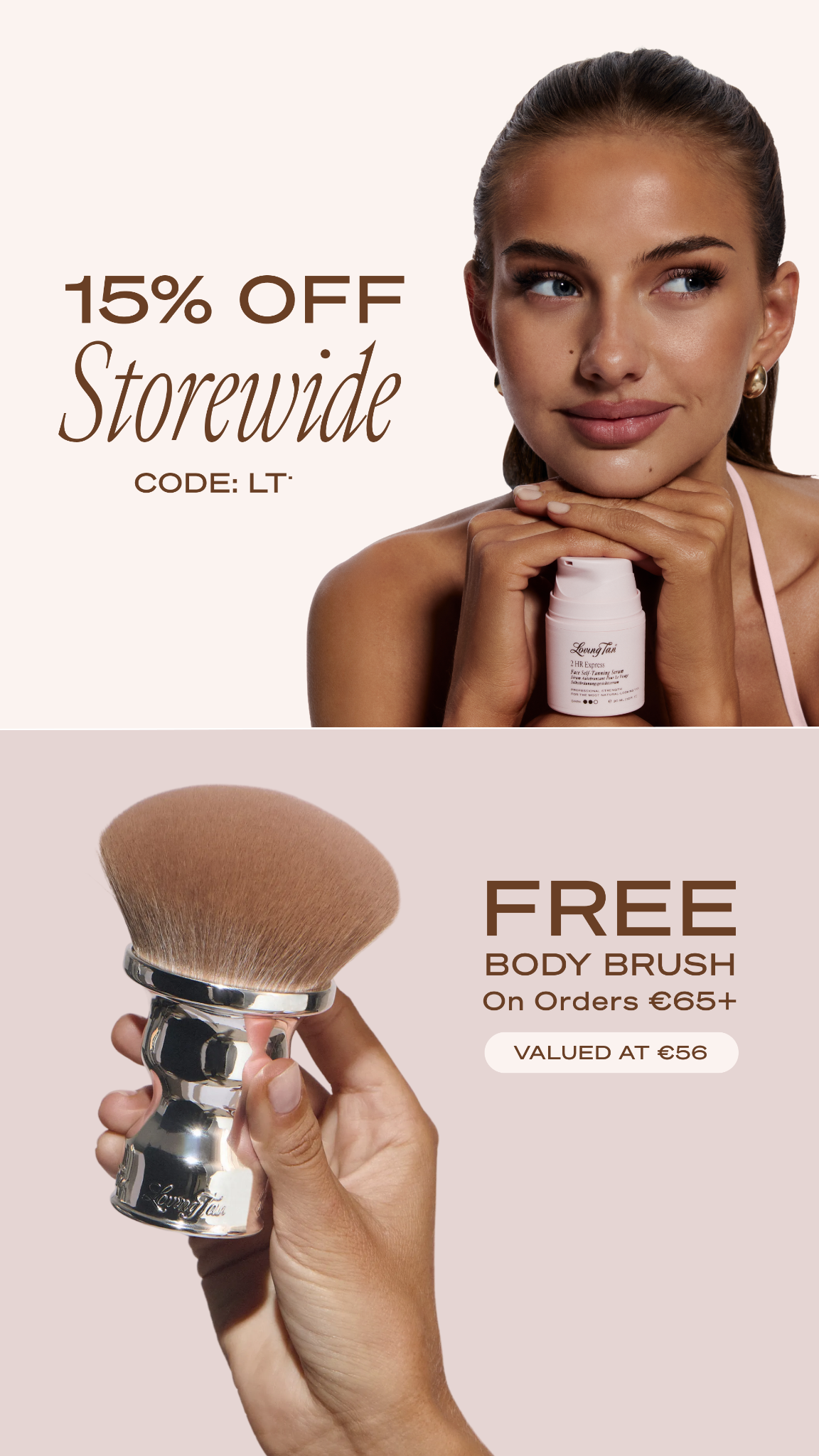 Loving Tan Facebook ad