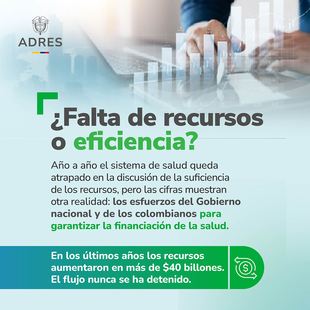 ADRES Facebook ad: En 2026 ADRES destinará más de $114 billones…