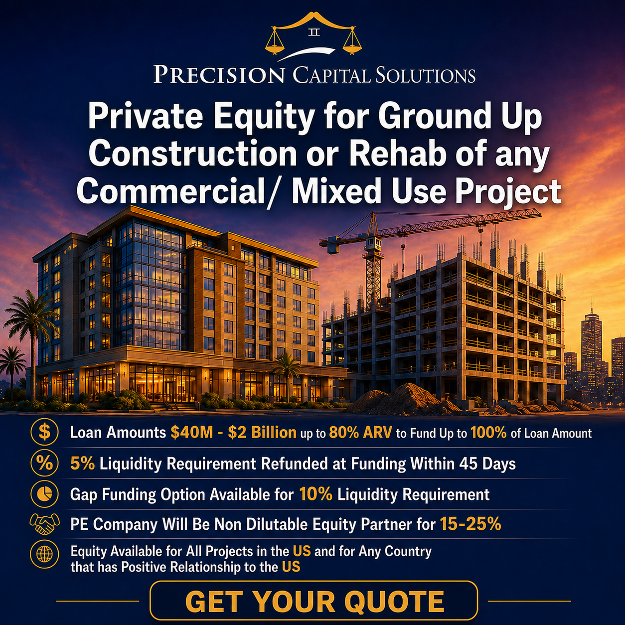 Precision Capital Solutions Facebook ad