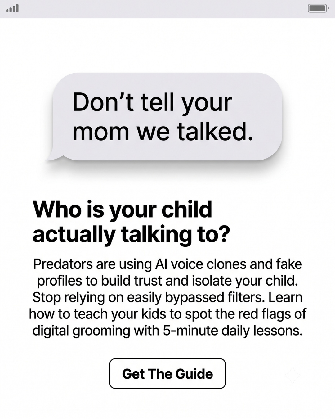 Parenting Leader Facebook ad