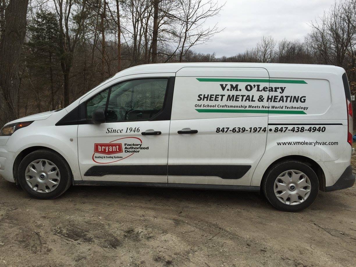 V.M. O'Leary Sheet Metal & Heating Facebook ad: V.M. O'Leary Sheet Metal &Heating