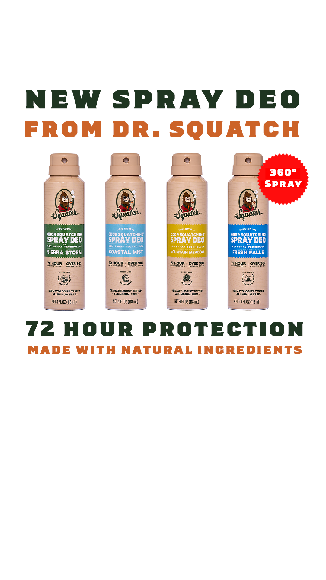 Dr. Squatch Facebook ad