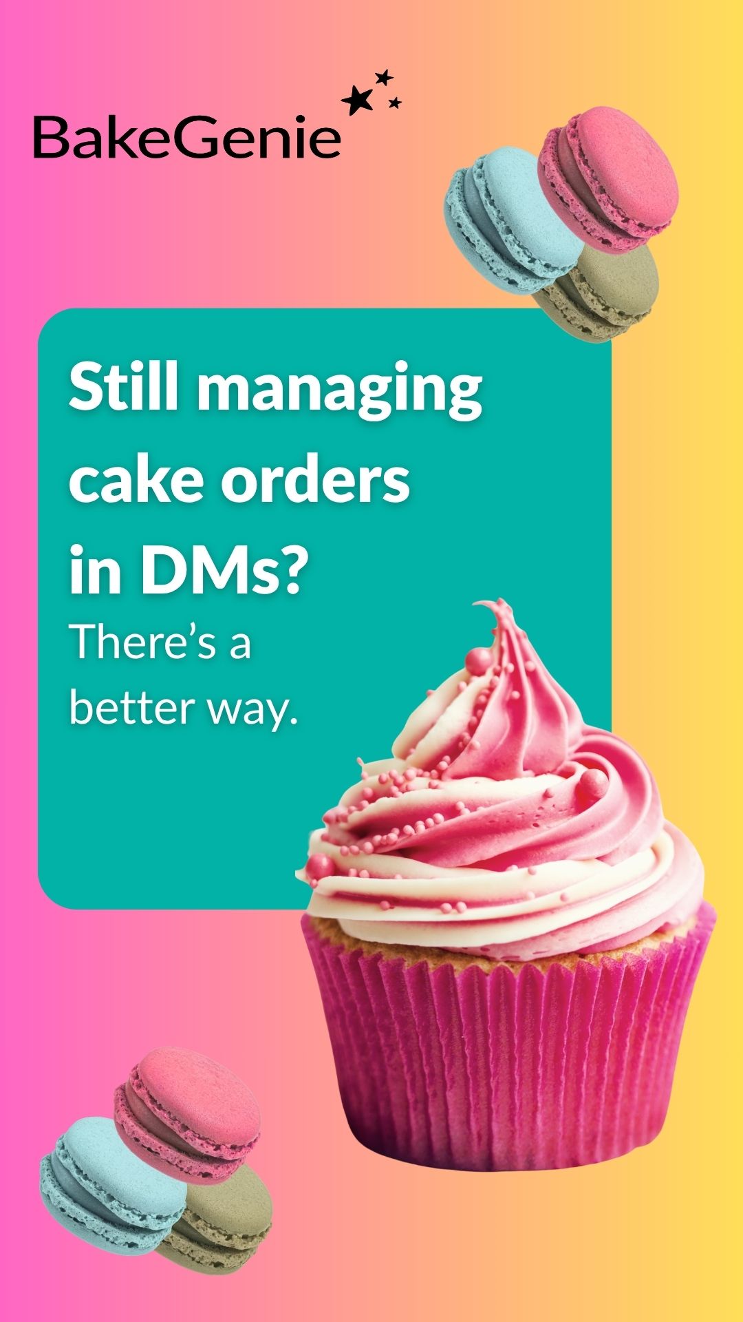BakeGenie Facebook ad from Jun 28, 2026