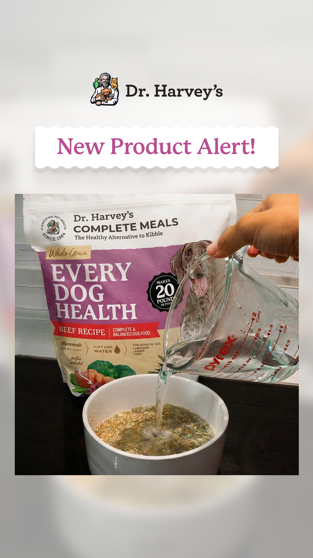 Dr. Harvey's Facebook ad