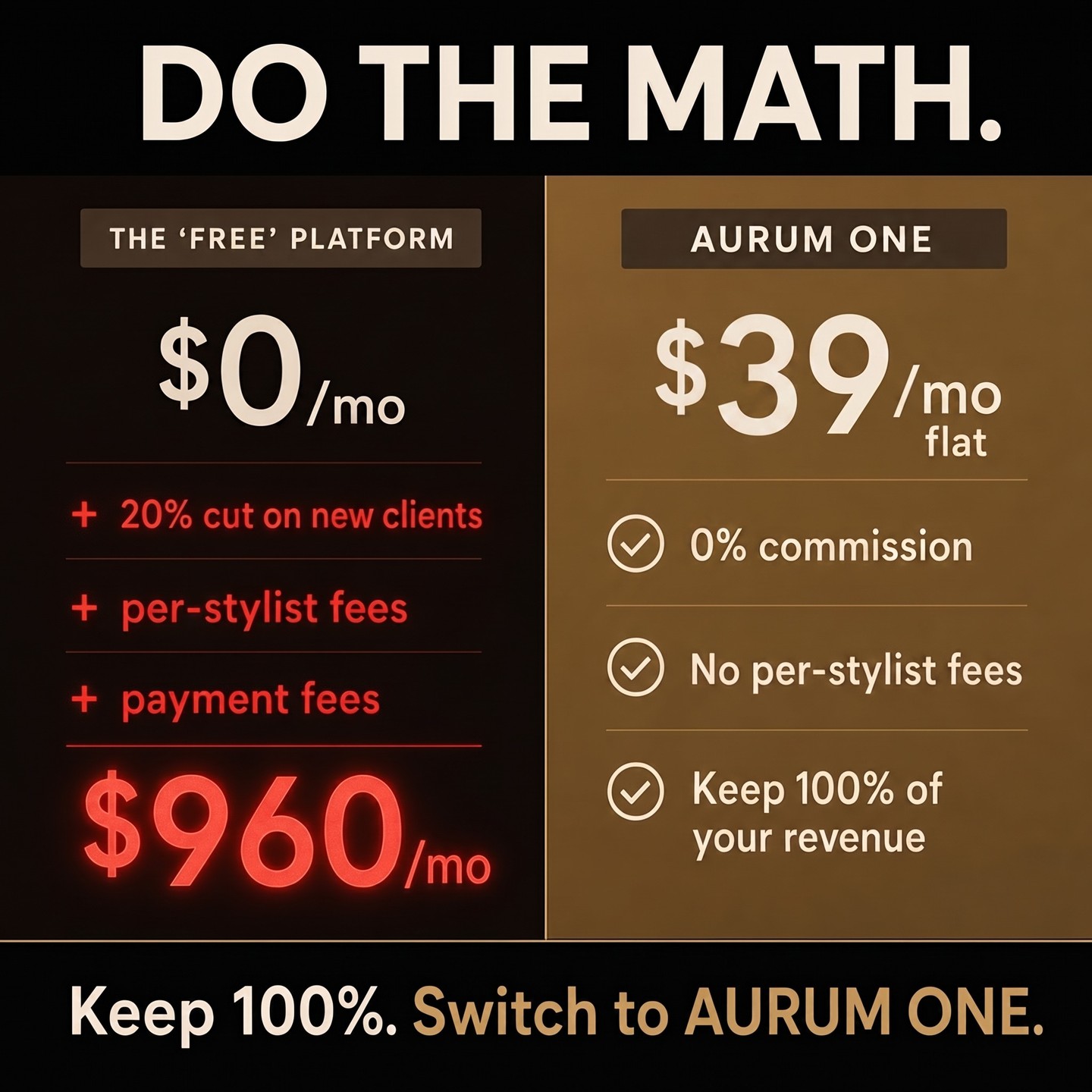 AURUM ONE Facebook ad