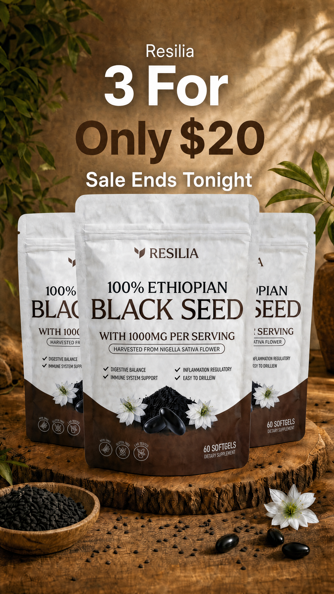Ancient Seed Remedies Facebook ad: Explore the Power of Ethiopian Black Seed Oil Today!