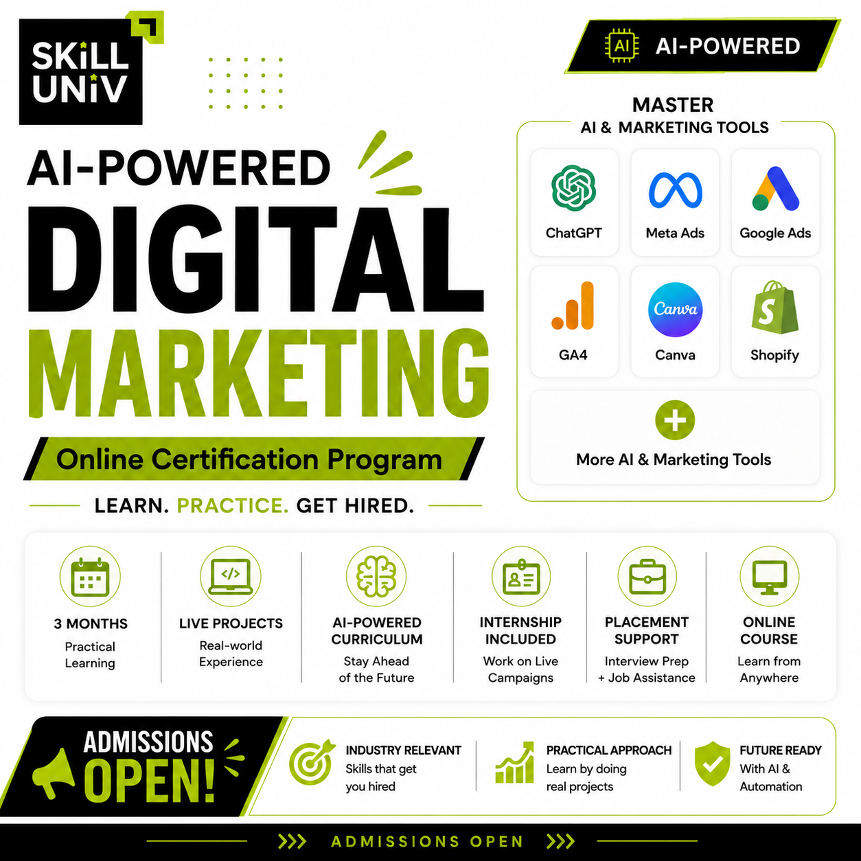 SKILL UNIV Facebook ad