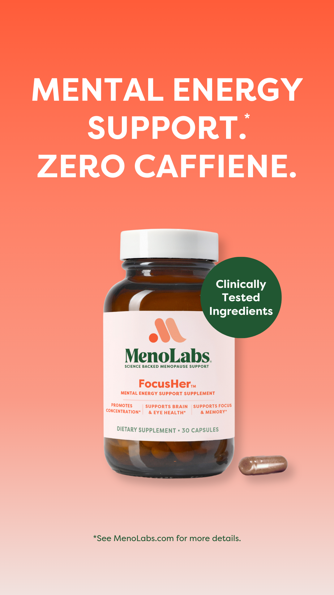 MenoLabs Facebook ad