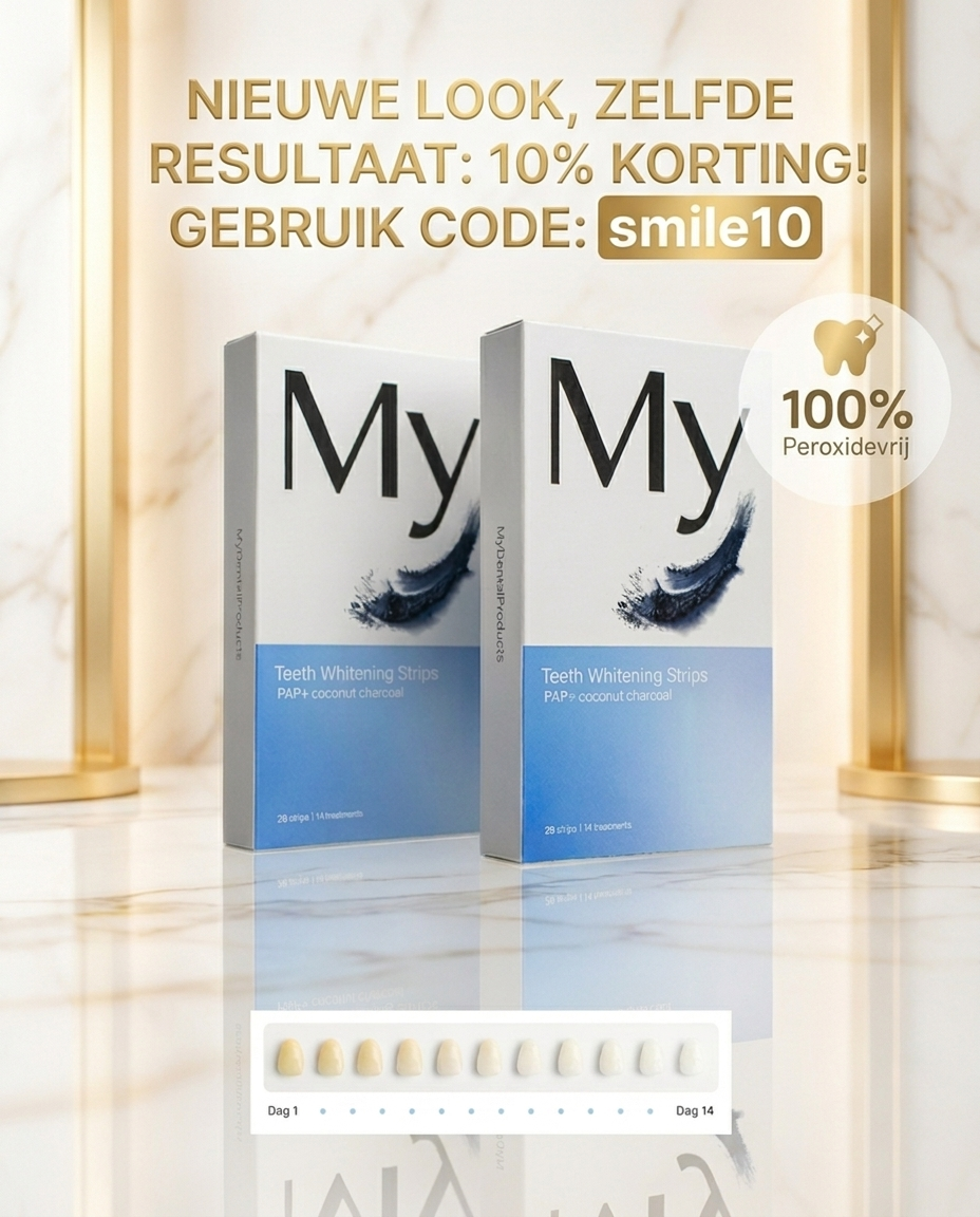 Mydentalproducts Facebook ad: Smile10 voor extra -10%