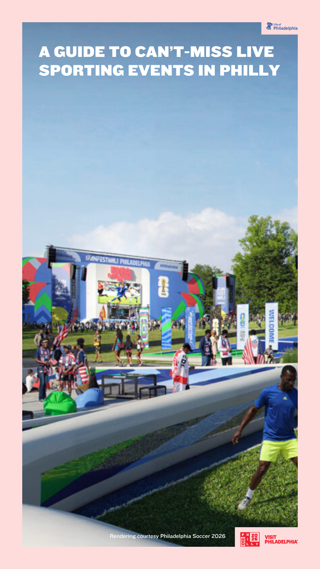 Visit Philly Facebook ad from Jun 1, 2026
