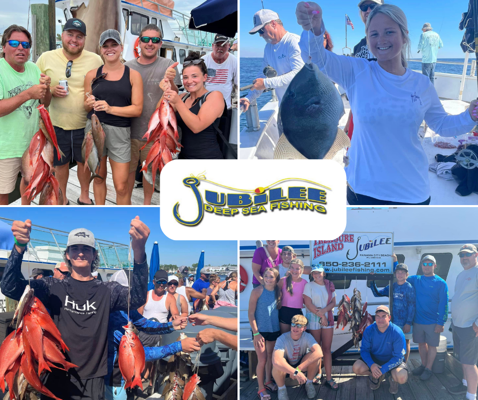 Jubilee Deep Sea Fishing Facebook ad: Book Online & Save More!