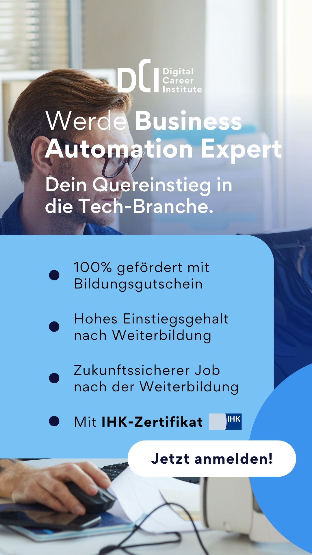 DCI Digital Career Institute Facebook ad