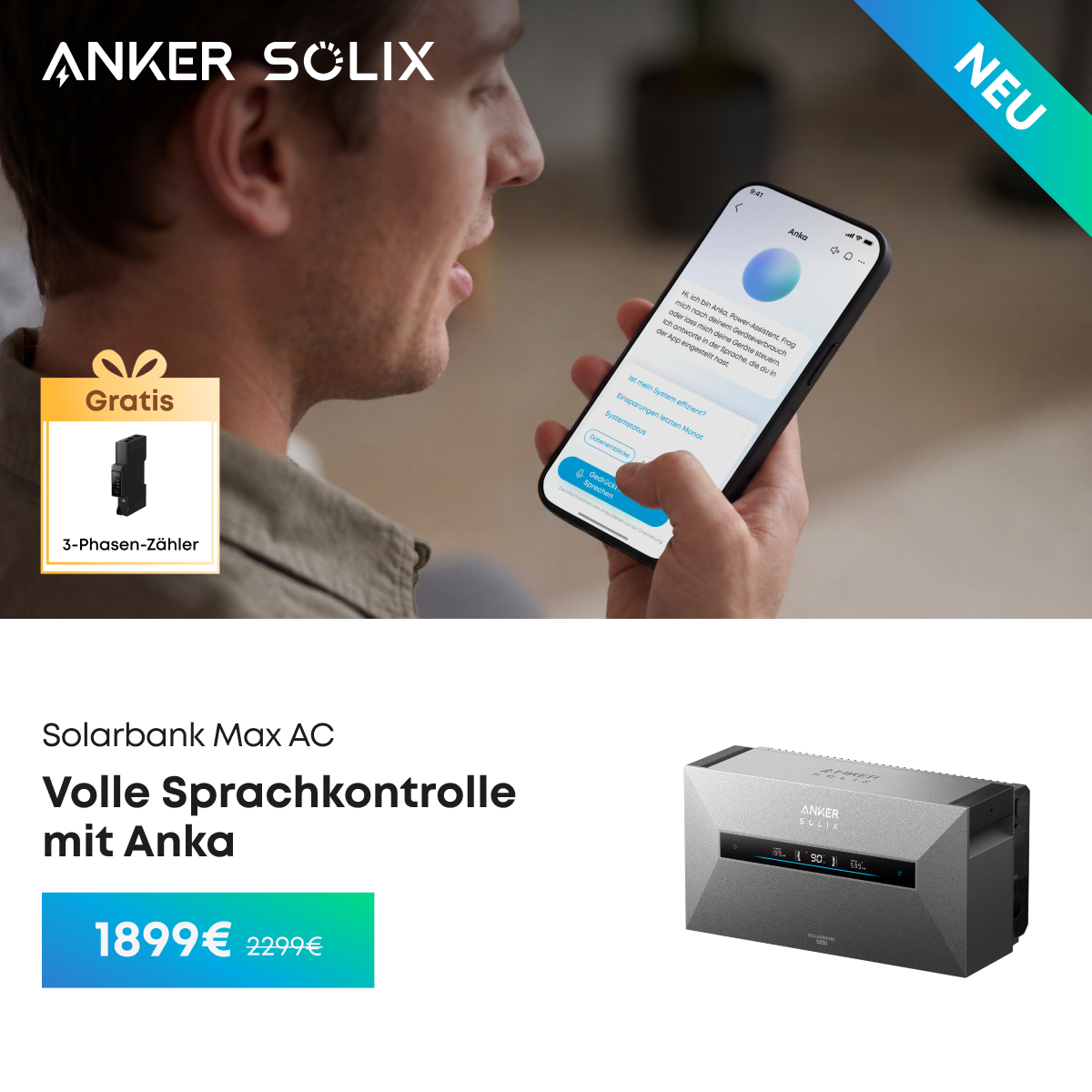 Anker SOLIX Facebook ad