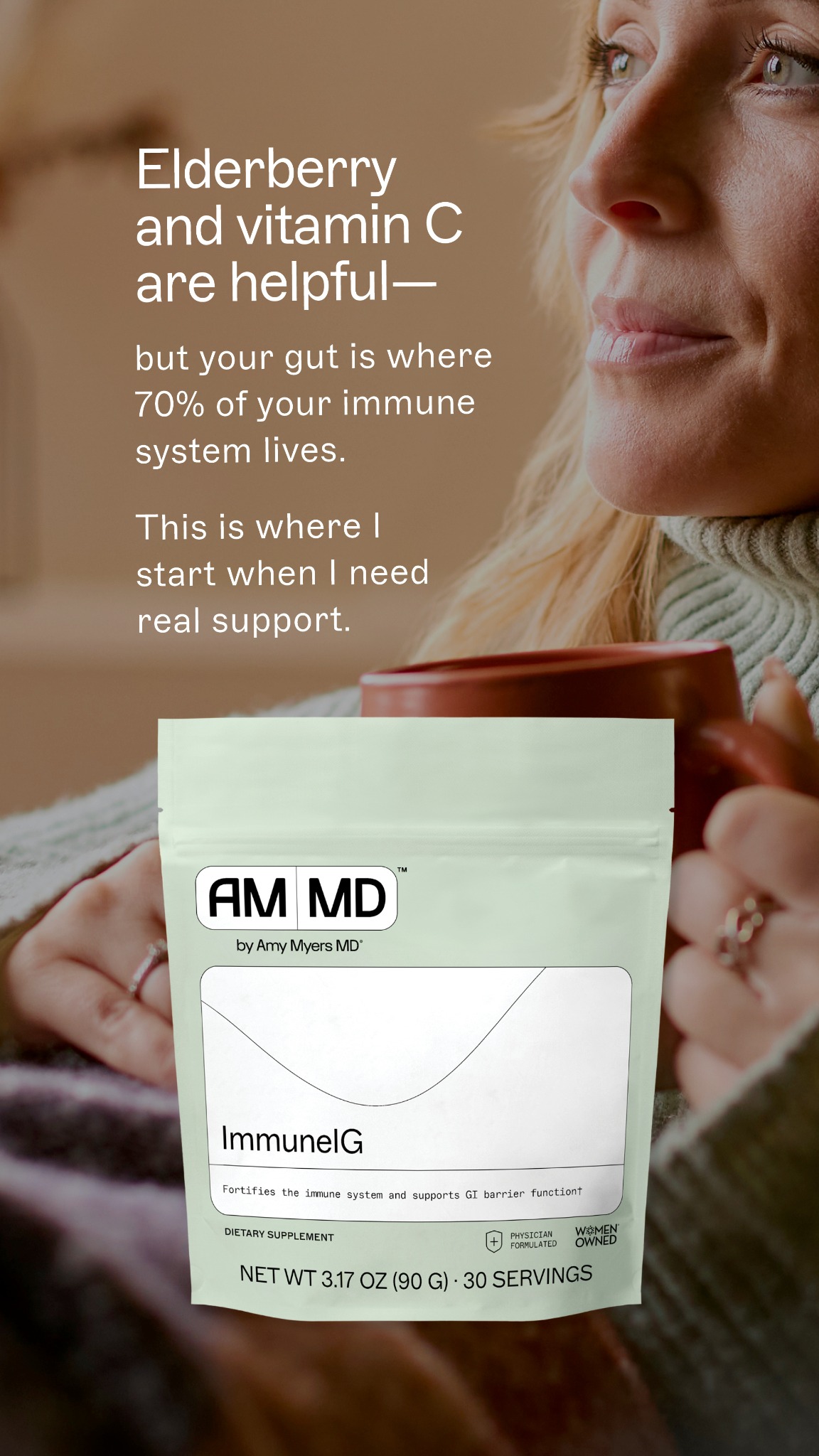 Amy Myers MD Facebook ad from Feb 27, 2026
