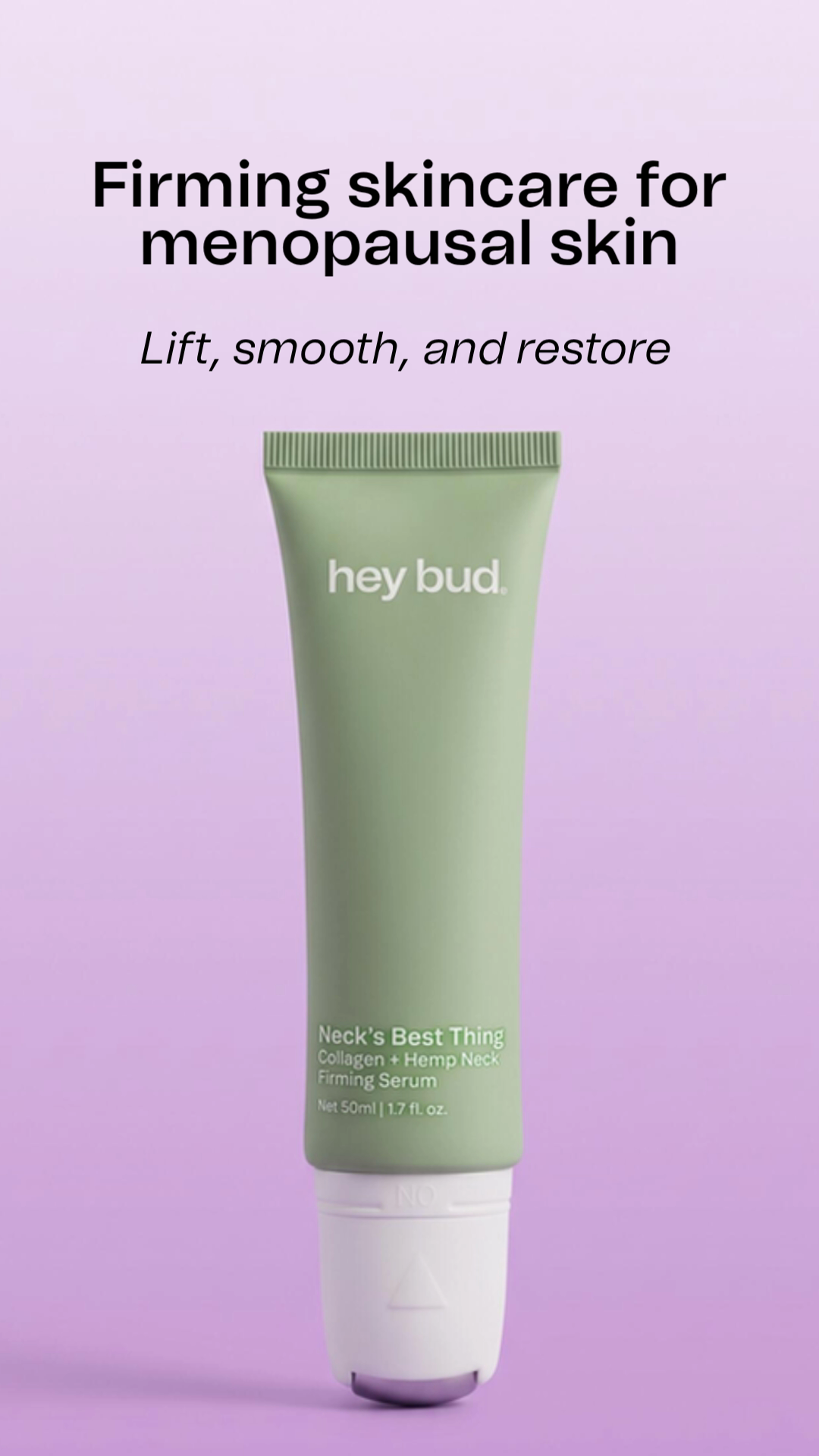Hey Bud Skincare Facebook ad